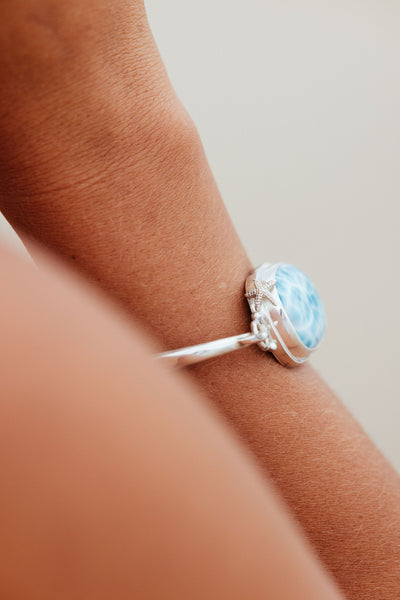 Flora de la Mar Larimar Bracelet