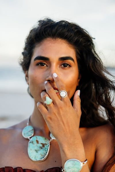 Aphrodite Chrysoprase Necklace