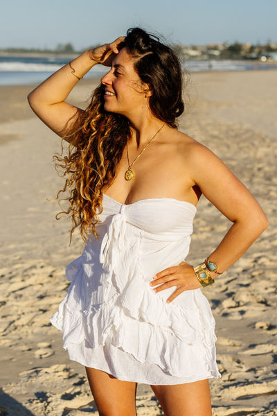 Ocean Goddess Locket 18 Karat Gold (Without Chain)