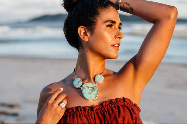 Aphrodite Chrysoprase Necklace