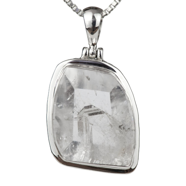 Blue Moon Manifestation Quartz Pendant