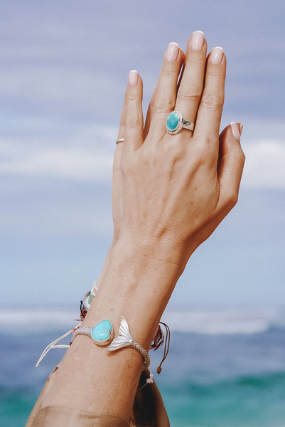 Pleiades Turquoise Ring