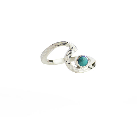 The Pass Turquoise Wave Ring
