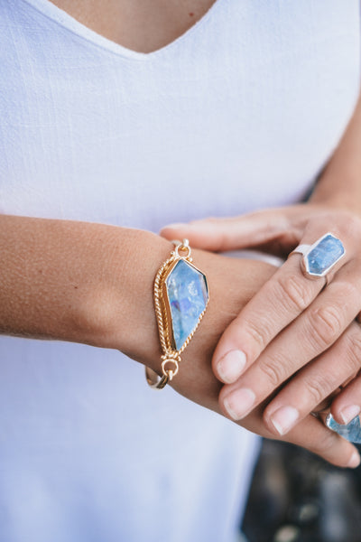 Ariel Aqua Aura Bracelet 18 karat gold