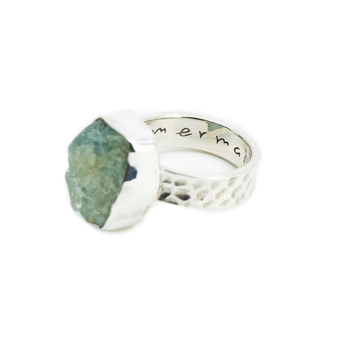 Sea Queen Aqua Marine Ring