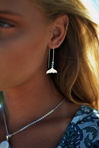 Atlantis Mermaid Tail Earrings