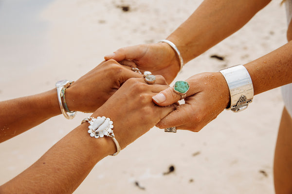 Green Goddess Green Moonstone Ring