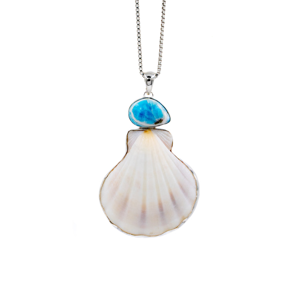 Ocean Lovers Larimar Pendant