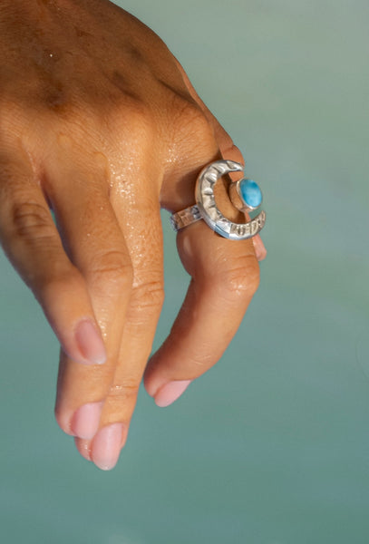 Charlie Moon Larimar Ring