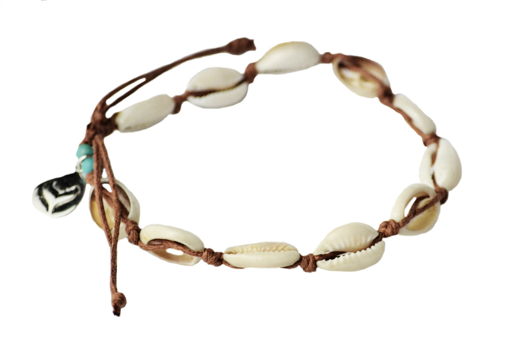 Salty Days Cowrie Anklet