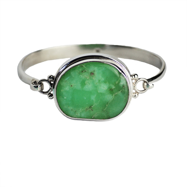 Green Goddess Chrysophrase Bracelet