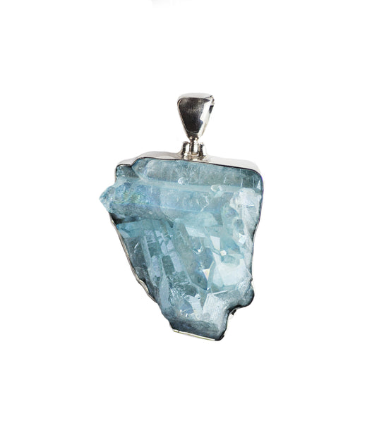 Mermaids Treasure Aqua Aura Pendant