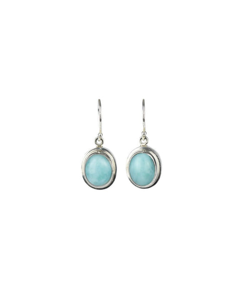 Malin Larimar Earrings