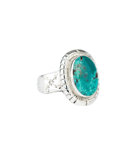 Pleiades Turquoise Ring