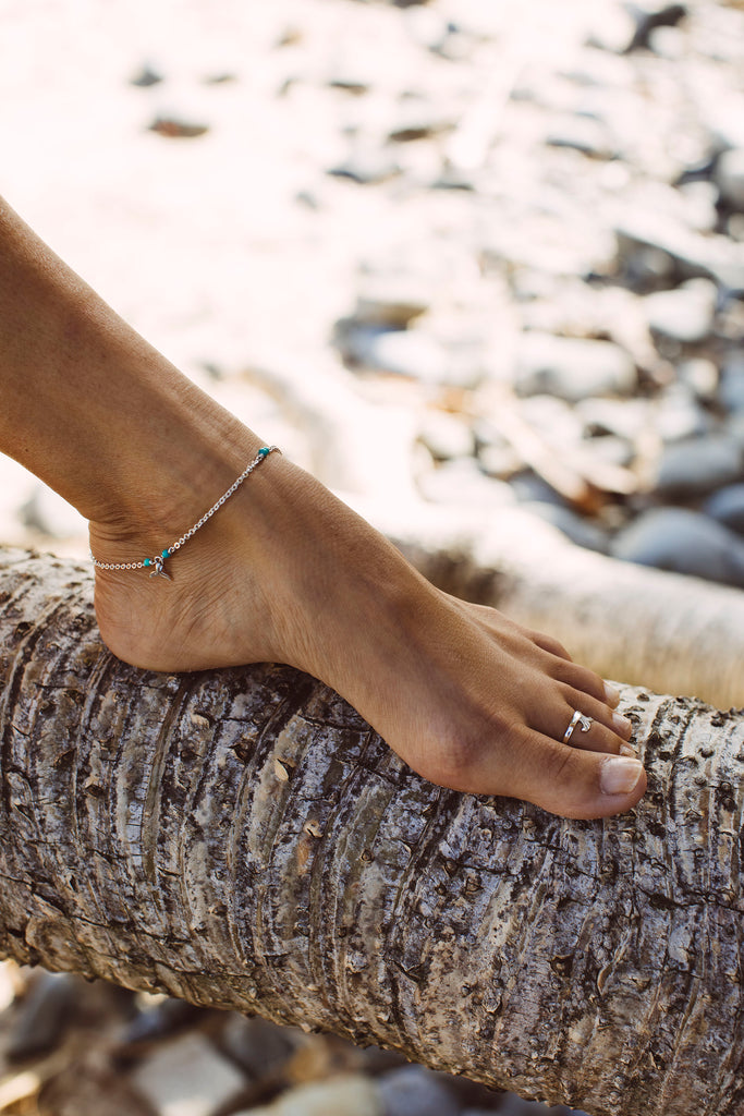 Turquoise Days Anklet
