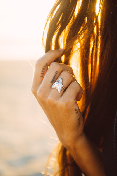 Snaggletooth Shark Ring