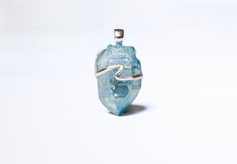 Sirona Aqua Aura Pendant